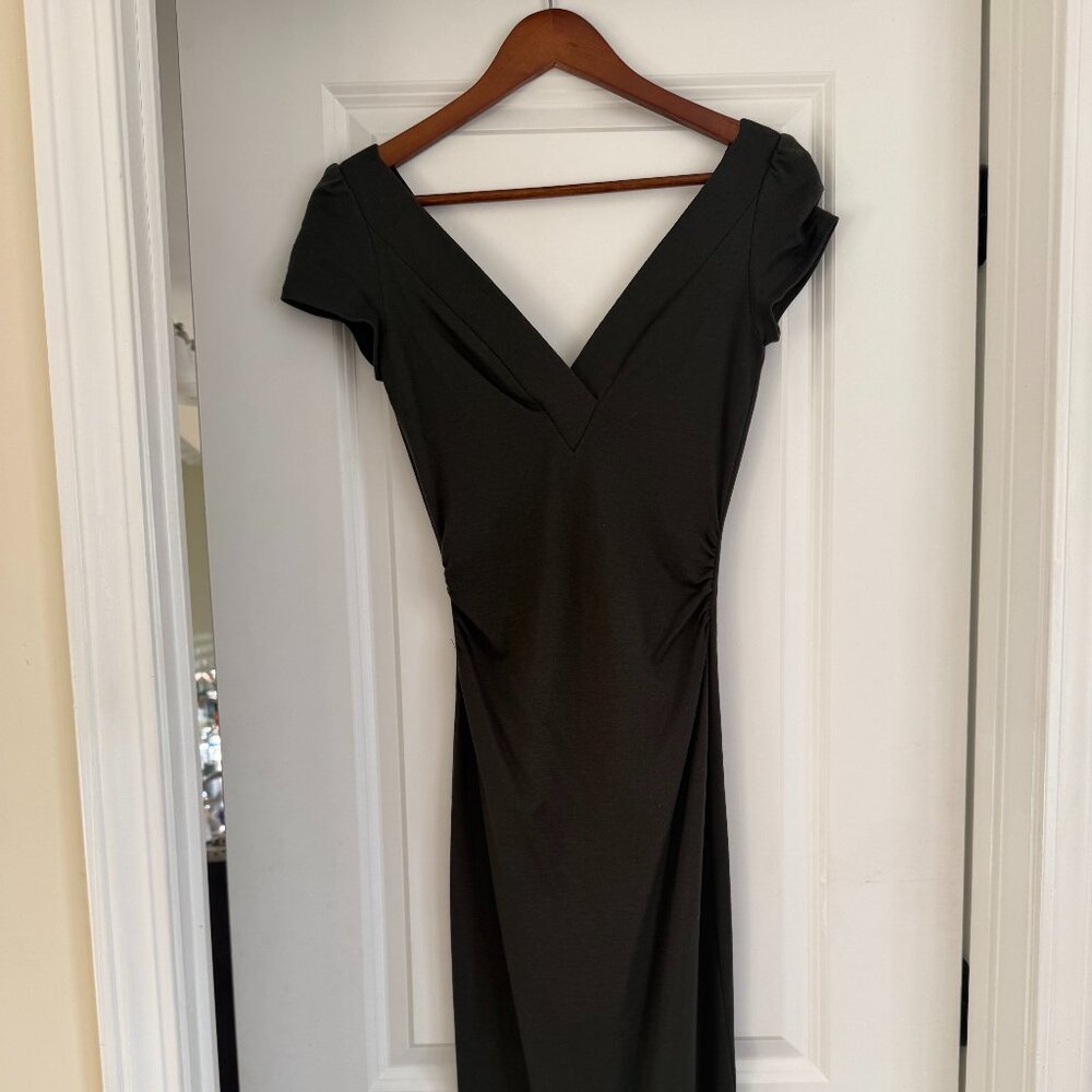 Diane von Furstenberg Dark Green Dress - Size 4